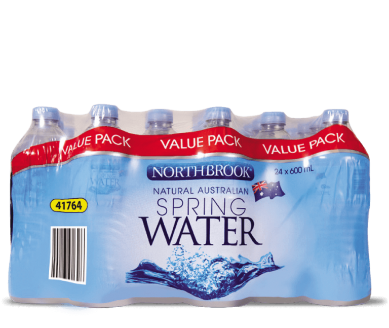 Aldi 600ml Round PET 24 Pack NuPure Beverages